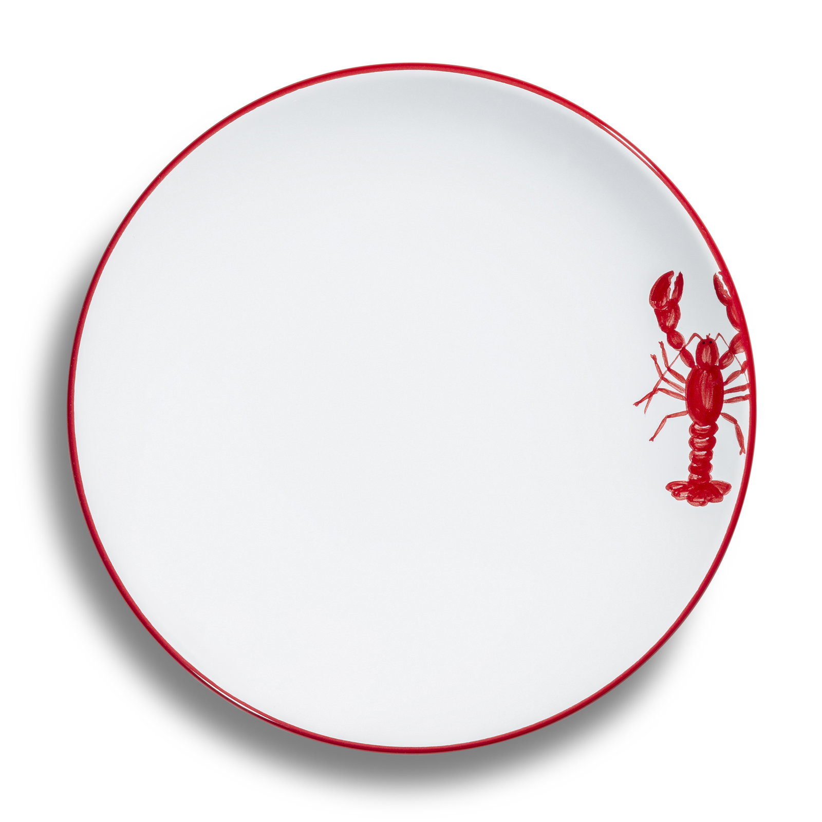 Dessert Plate with lobster